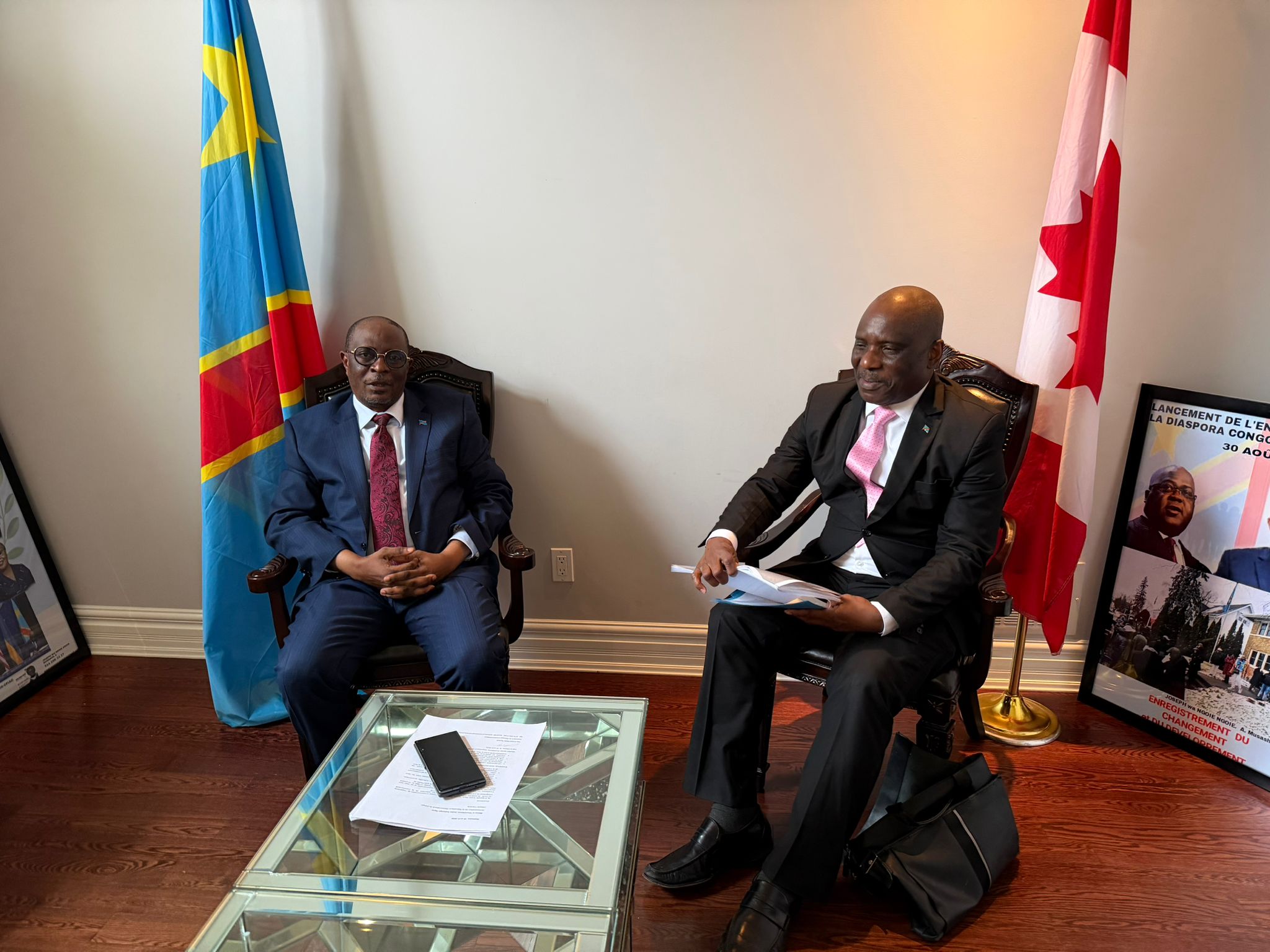 Rencontre institutionnelle Canada-RDC
